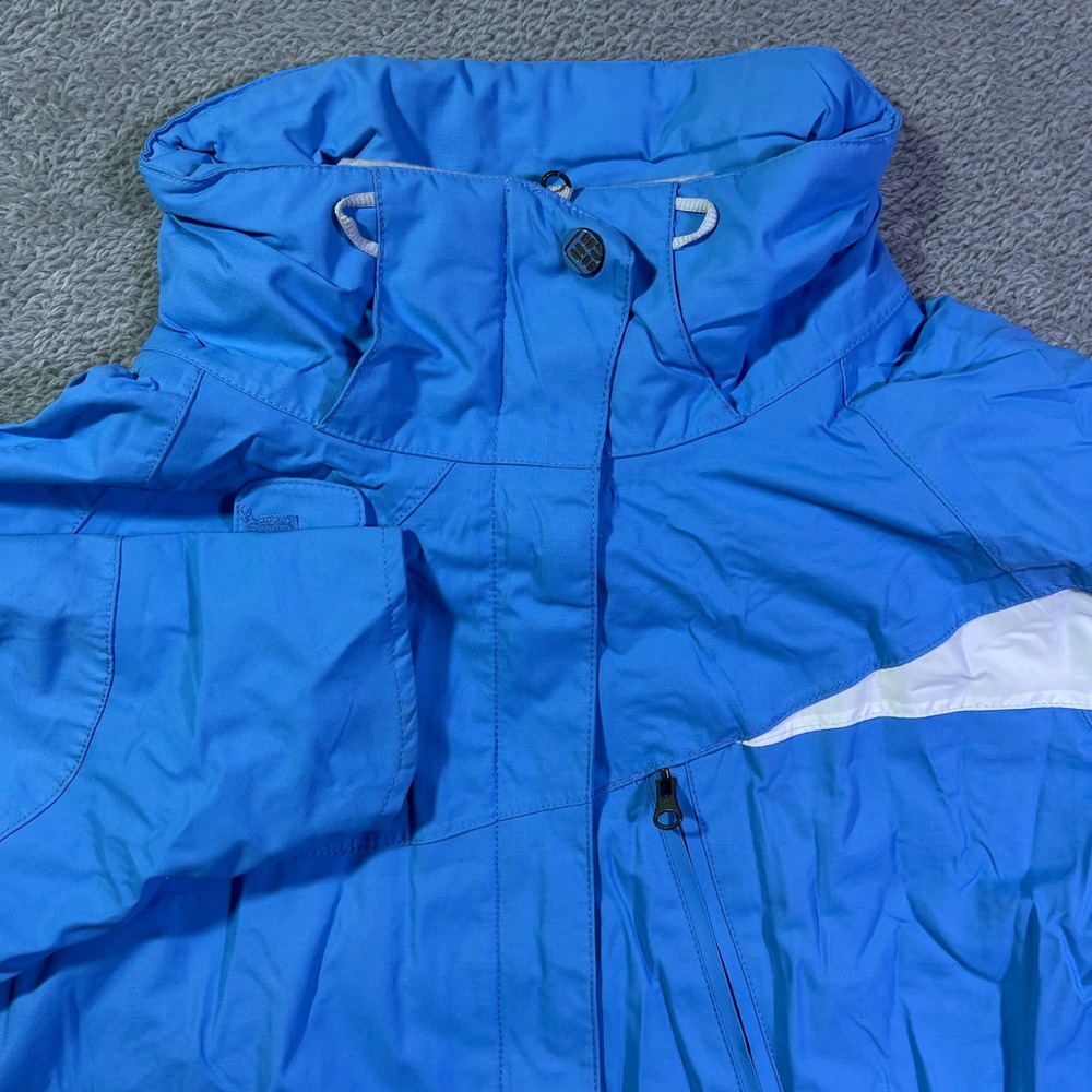 Columbia Sportswear Interchange Ski Jacket Women's Size L Blue Storm-Dry